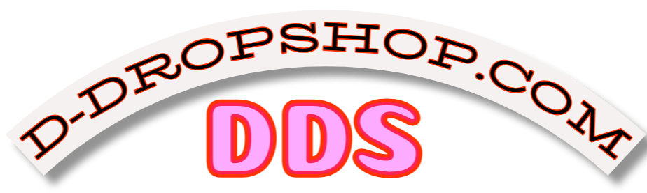 d-dropshop logo, about, contact, sitemap,