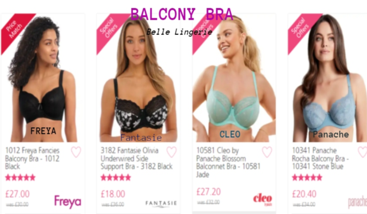 Balcony Bras: The Secret to Enhancing Your Cleavage